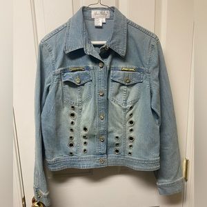 Vera Cristina Denim Jacket Size Large